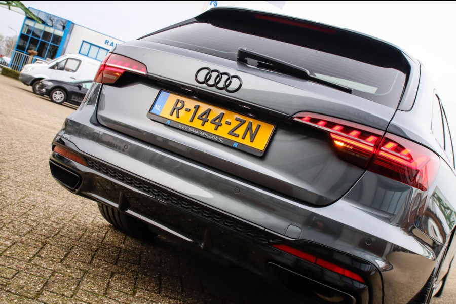 Audi A4 Avant 2.0 TFSI S line Black Edition Facelift 245pk S-Tronic! 1e|DLR|Panoramadak|Virtual Cockpit|Leder|LED Matrix|Black|20