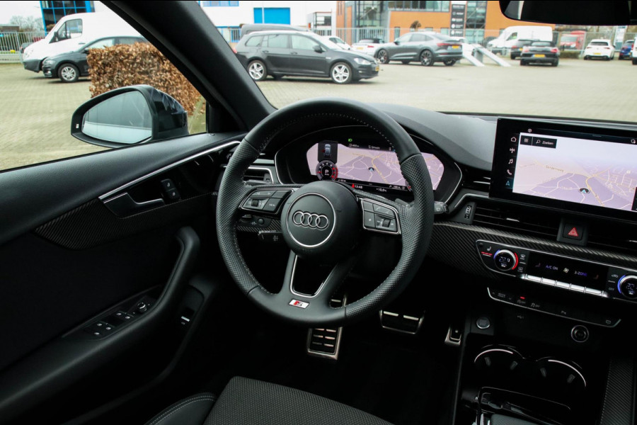 Audi A4 Avant 2.0 TFSI S line Black Edition Facelift 245pk S-Tronic! 1e|DLR|Panoramadak|Virtual Cockpit|Leder|LED Matrix|Black|20