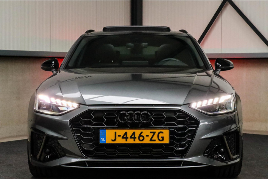 Audi A4 Avant 2.0 TFSI S line Black Edition Facelift 245pk S-Tronic! 1e|NL|DLR|Panoramadak|Virtual Cockpit|Leder|LED Matrix|Black