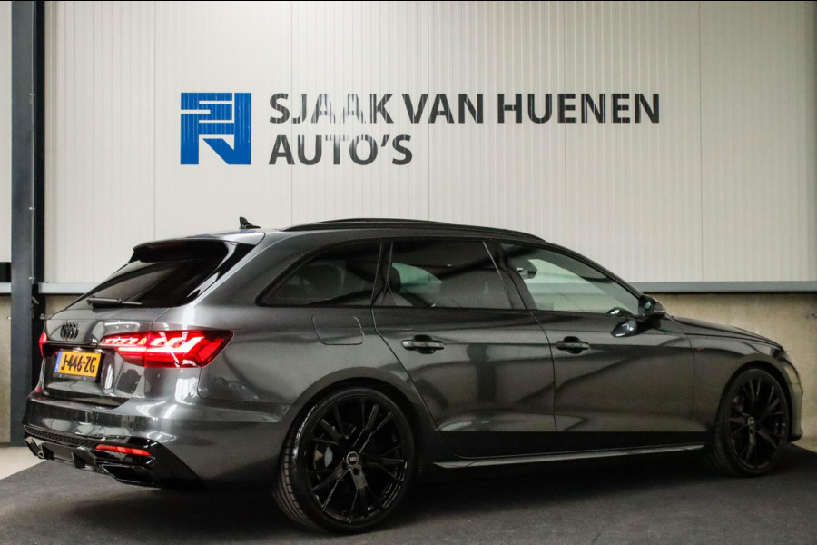 Audi A4 Avant 2.0 TFSI S line Black Edition Facelift 245pk S-Tronic! 1e|NL|DLR|Panoramadak|Virtual Cockpit|Leder|LED Matrix|Black