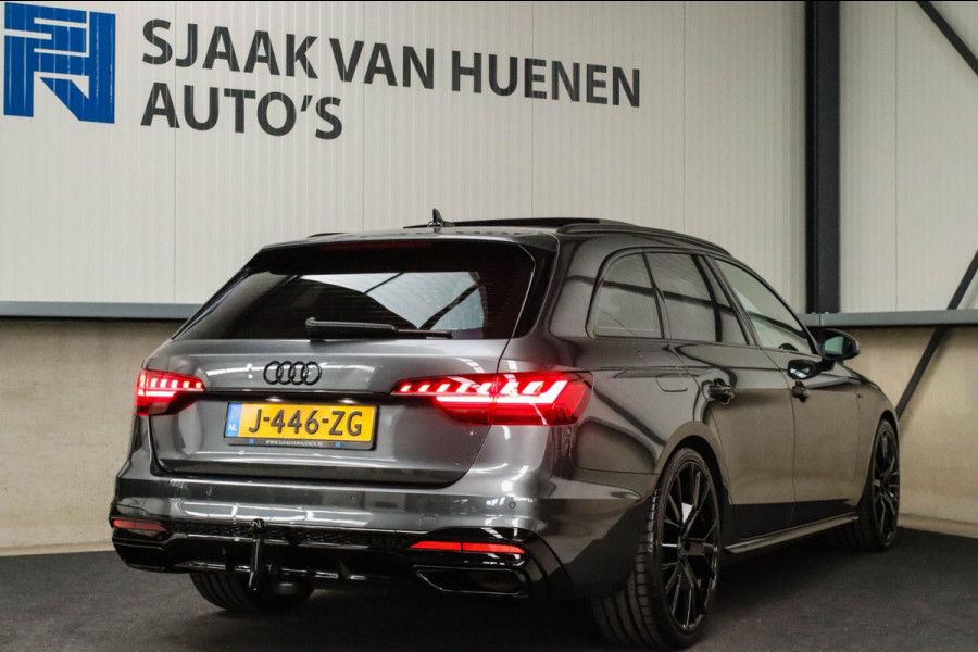 Audi A4 Avant 2.0 TFSI S line Black Edition Facelift 245pk S-Tronic! 1e|NL|DLR|Panoramadak|Virtual Cockpit|Leder|LED Matrix|Black
