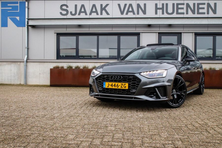 Audi A4 Avant 2.0 TFSI S line Black Edition Facelift 245pk S-Tronic! 1e|NL|DLR|Panoramadak|Virtual Cockpit|Leder|LED Matrix|Black