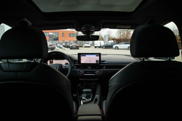 Audi A4 Avant 2.0 TFSI S line Black Edition Facelift 245pk S-Tronic! 1e|NL|DLR|Panoramadak|Virtual Cockpit|Leder|LED Matrix|Black
