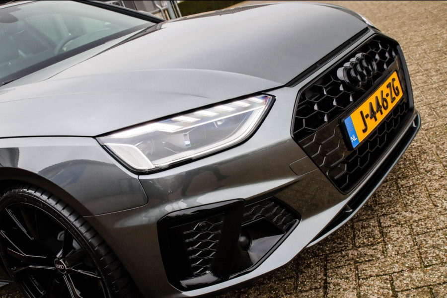 Audi A4 Avant 2.0 TFSI S line Black Edition Facelift 245pk S-Tronic! 1e|NL|DLR|Panoramadak|Virtual Cockpit|Leder|LED Matrix|Black