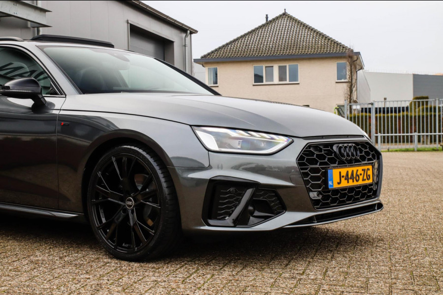 Audi A4 Avant 2.0 TFSI S line Black Edition Facelift 245pk S-Tronic! 1e|NL|DLR|Panoramadak|Virtual Cockpit|Leder|LED Matrix|Black