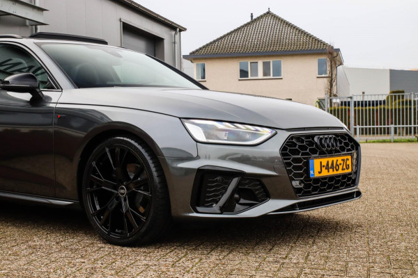 Audi A4 Avant 2.0 TFSI S line Black Edition Facelift 245pk S-Tronic! 1e|NL|DLR|Panoramadak|Virtual Cockpit|Leder|LED Matrix|Black