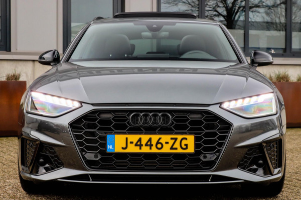 Audi A4 Avant 2.0 TFSI S line Black Edition Facelift 245pk S-Tronic! 1e|NL|DLR|Panoramadak|Virtual Cockpit|Leder|LED Matrix|Black