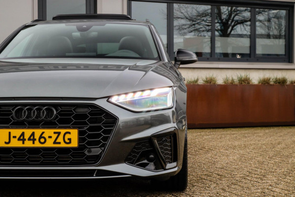 Audi A4 Avant 2.0 TFSI S line Black Edition Facelift 245pk S-Tronic! 1e|NL|DLR|Panoramadak|Virtual Cockpit|Leder|LED Matrix|Black