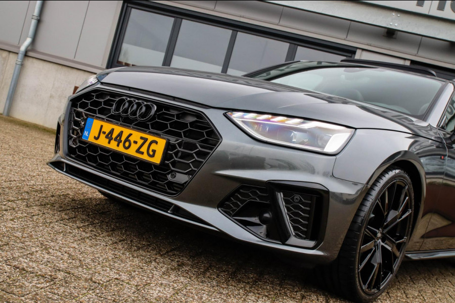 Audi A4 Avant 2.0 TFSI S line Black Edition Facelift 245pk S-Tronic! 1e|NL|DLR|Panoramadak|Virtual Cockpit|Leder|LED Matrix|Black