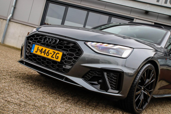 Audi A4 Avant 2.0 TFSI S line Black Edition Facelift 245pk S-Tronic! 1e|NL|DLR|Panoramadak|Virtual Cockpit|Leder|LED Matrix|Black