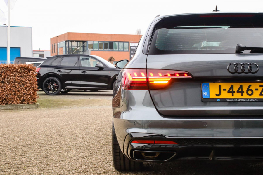 Audi A4 Avant 2.0 TFSI S line Black Edition Facelift 245pk S-Tronic! 1e|NL|DLR|Panoramadak|Virtual Cockpit|Leder|LED Matrix|Black