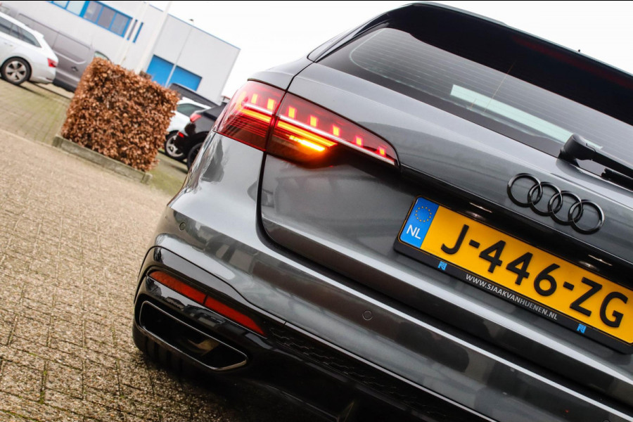 Audi A4 Avant 2.0 TFSI S line Black Edition Facelift 245pk S-Tronic! 1e|NL|DLR|Panoramadak|Virtual Cockpit|Leder|LED Matrix|Black