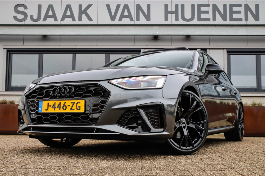Audi A4 Avant 2.0 TFSI S line Black Edition Facelift 245pk S-Tronic! 1e|NL|DLR|Panoramadak|Virtual Cockpit|Leder|LED Matrix|Black