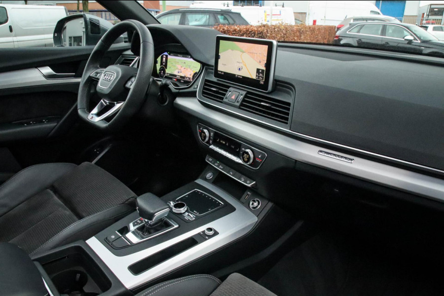 Audi Q5 55 TFSI e Quattro Competition Pro Line S S-Line 367pk Automaat! 1e|DLR|Panoramadak|Virtual Cockpit|LED Matrix|ACC|Black|21