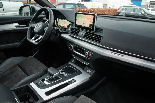 Audi Q5 55 TFSI e Quattro Competition Pro Line S S-Line 367pk Automaat! 1e|DLR|Panoramadak|Virtual Cockpit|LED Matrix|ACC|Black|21