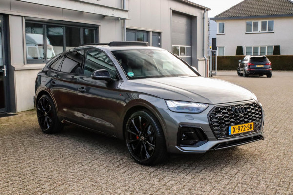 Audi Q5 Sportback 55 TFSIe Quattro Competition S Edition S-Line 367pk Automaat|NIEUW MODEL|Panoramadak|Luchtvering|Virtual Cockpit