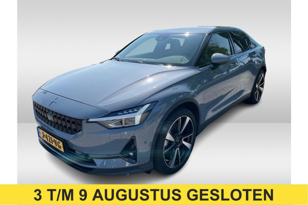 Polestar 2 Long Range Dual Motor Launch Edition 78kWh / Trekhaak / Panoramadak / 360Camera / ACC / Virtual Cockpit / Keyless / DAB / Stuurverwarming
