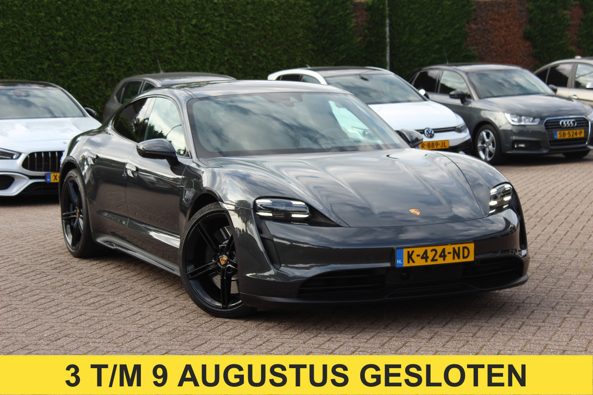 Porsche Taycan 4S Performance 84 kWh / SoH 92% / Panoramadak / 360Camera / Passenger Display / Luchtvering / 21'' / Sportchrono / Bose / Stoelverwarming / Dodehoek / DAB / ACC / Warmtepomp