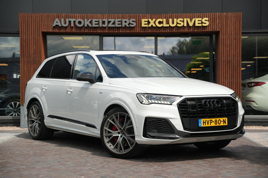 Audi Q7 60 TFSI e quattro Pro Line S Competition Panoramadak Luxe Leder Trekhaak Luchtvering 456 PK!