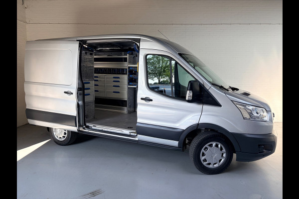 Ford Transit Automaat Servicewagen 350 2.0 TDCI 131PK euro6 L2H2 3Persoons Trend, Sortimo werkplaats inrichting, RIJKLAARPRIJS