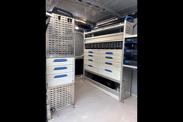 Ford Transit Automaat Servicewagen 350 2.0 TDCI 131PK euro6 L2H2 3Persoons Trend, Sortimo werkplaats inrichting, RIJKLAARPRIJS