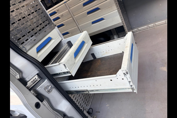 Ford Transit Automaat Servicewagen 350 2.0 TDCI 131PK euro6 L2H2 3Persoons Trend, Sortimo werkplaats inrichting, RIJKLAARPRIJS