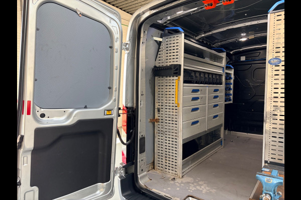 Ford Transit Automaat Servicewagen 350 2.0 TDCI 131PK euro6 L2H2 3Persoons Trend, Sortimo werkplaats inrichting, RIJKLAARPRIJS