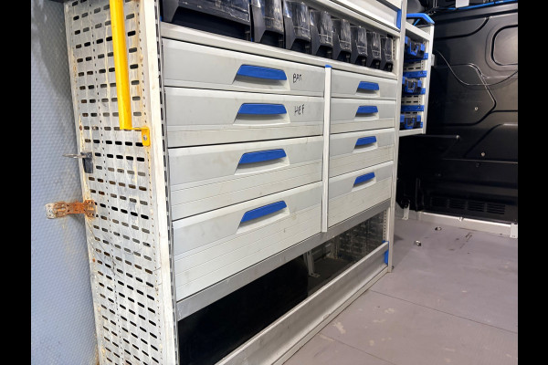 Ford Transit Automaat Servicewagen 350 2.0 TDCI 131PK euro6 L2H2 3Persoons Trend, Sortimo werkplaats inrichting, RIJKLAARPRIJS