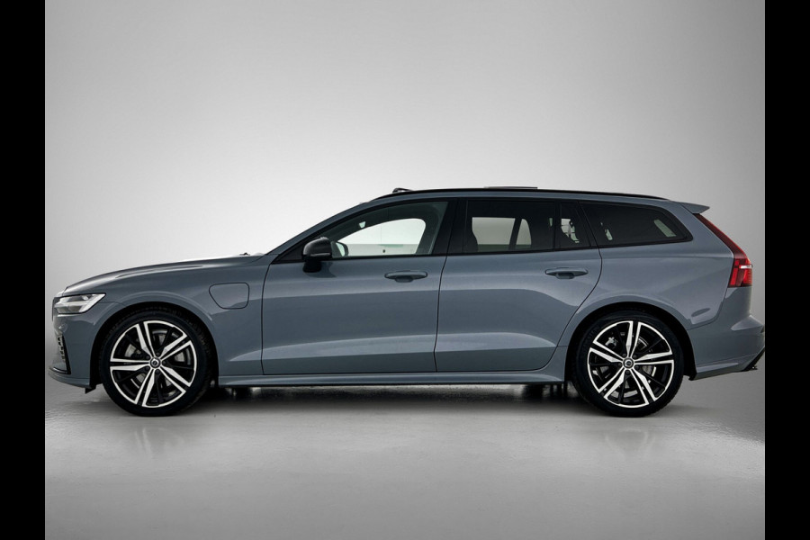 Volvo V60 2.0 T8 405PK Polestar Engineered Hybride AWD R-Design / Trekhaak / Panoramadak / Leder-Massage+Koel-Warm / 360Cam / Adap. Cruise / Apk 10-2027