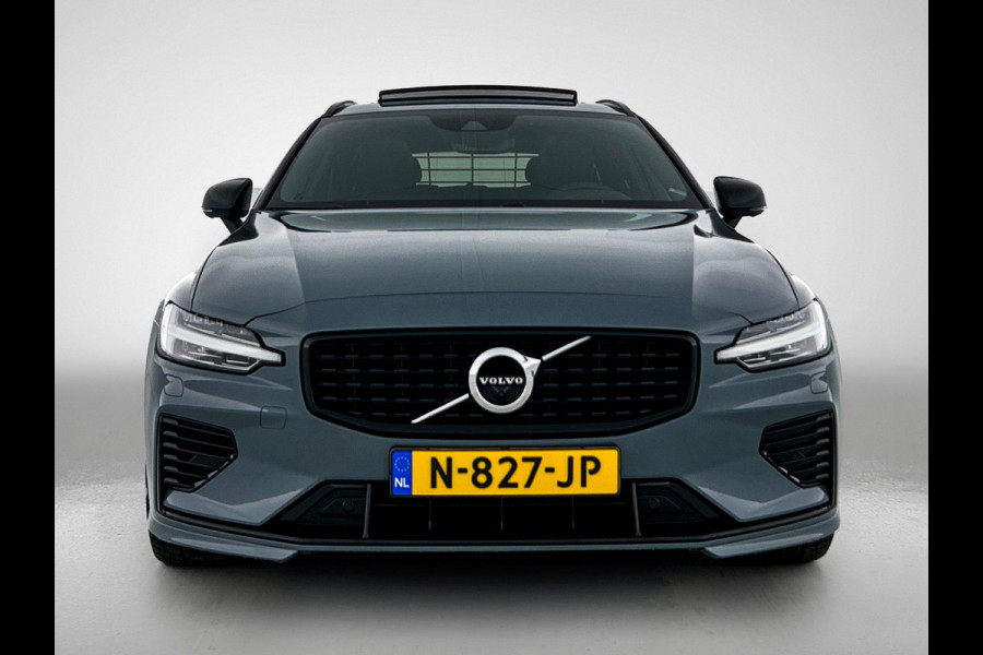Volvo V60 2.0 T8 405PK Polestar Engineered Hybride AWD R-Design / Trekhaak / Panoramadak / Leder-Massage+Koel-Warm / 360Cam / Adap. Cruise / Apk 10-2027