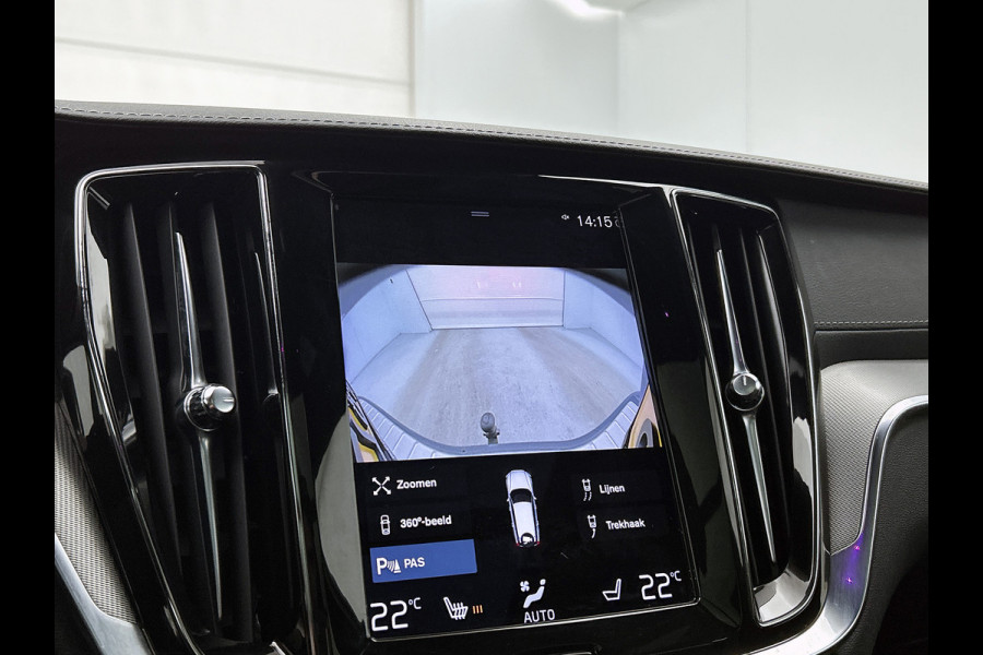 Volvo V60 2.0 T8 405PK Polestar Engineered Hybride AWD R-Design / Trekhaak / Panoramadak / Leder-Massage+Koel-Warm / 360Cam / Adap. Cruise / Apk 10-2027