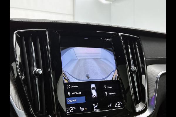 Volvo V60 2.0 T8 405PK Polestar Engineered Hybride AWD R-Design / Trekhaak / Panoramadak / Leder-Massage+Koel-Warm / 360Cam / Adap. Cruise / Apk 10-2027