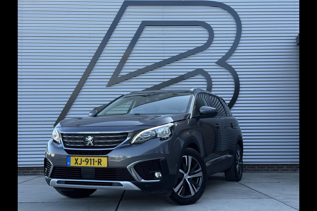 Peugeot 5008 1.2 PureTech Blue Lease GT-Line 7p 2e Eigenaar|Navi|Camera|Cruise|Trekhaak|Carplay|i-Cockpit|PDC V+A|D-riem vv in 2024|APK tot 04-2027