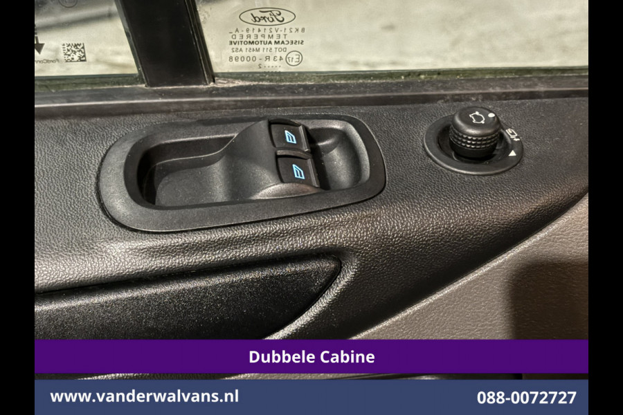 Ford Transit Custom 2.0 TDCI 130pk L2H1 Dubbele Cabine Euro6 Airco | 6-Zits | Apple Carplay | LED | Cruisecontrol 2800kg trekhaak, Stoelverwarming, Verwarmde voorruit, Parkeersensoren