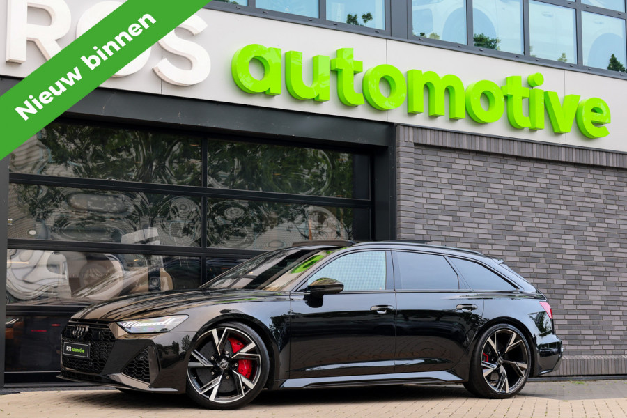 Audi RS6 Avant RS 6 TFSI quattro | DYNAMIC PLUS | KERAMISCH | CARBON | HUD | B&O | KOELING | NIGHTVISION | 4WIELSTURING |