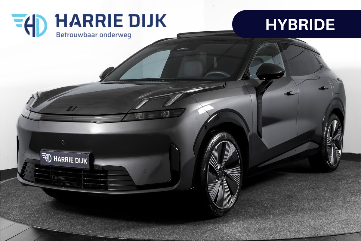 Lynk & Co 08 1.5 PHEV 349 PK More | 200km Elek. | S/K-Panodak | Elek. Stoel+Massage | Stoelverw.+Ventilatie | Matrix Led | Harman/Kardon | 360 Camera | Adapt. Cruise | NAV+App. Connect | LM 21" | 4444