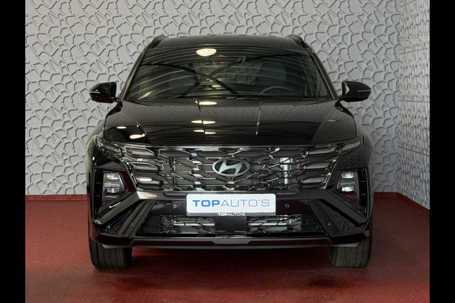 Hyundai Tucson NIEUWE 1.6 T-GDI PHEV N-LINE 360CAM ELEK.KLEP MEMORY STOEL VERWARMD SUBWFR 19" LMV ZWARTE HEMEL STUURVERW. PLUG IN HYBRIDE
