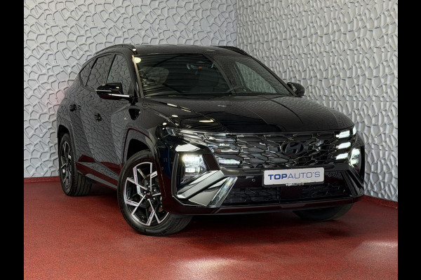 Hyundai Tucson NIEUWE 1.6 T-GDI PHEV N-LINE 360CAM ELEK.KLEP MEMORY STOEL VERWARMD SUBWFR 19" LMV ZWARTE HEMEL STUURVERW. PLUG IN HYBRIDE
