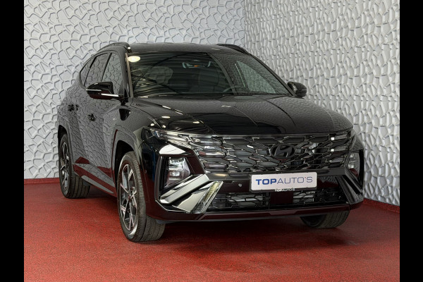 Hyundai Tucson 1.6 T-GDI PHEV LUXE N-LINE NIEUWE AUTO 360° CAMERA ELEK.KLEP ELEK.STOEL MET GEHEUGEN VERWARMD SUBWOOFER 19" LMV ZWARTE HEMEL STU PLUG IN HYBRIDE