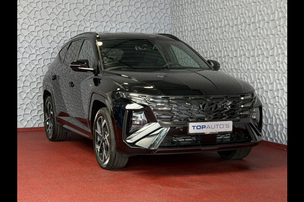 Hyundai Tucson 1.6 T-GDI PHEV LUXE N-LINE NIEUWE AUTO 360° CAMERA ELEK.KLEP ELEK.STOEL MET GEHEUGEN VERWARMD SUBWOOFER 19" LMV ZWARTE HEMEL STU PLUG IN HYBRIDE
