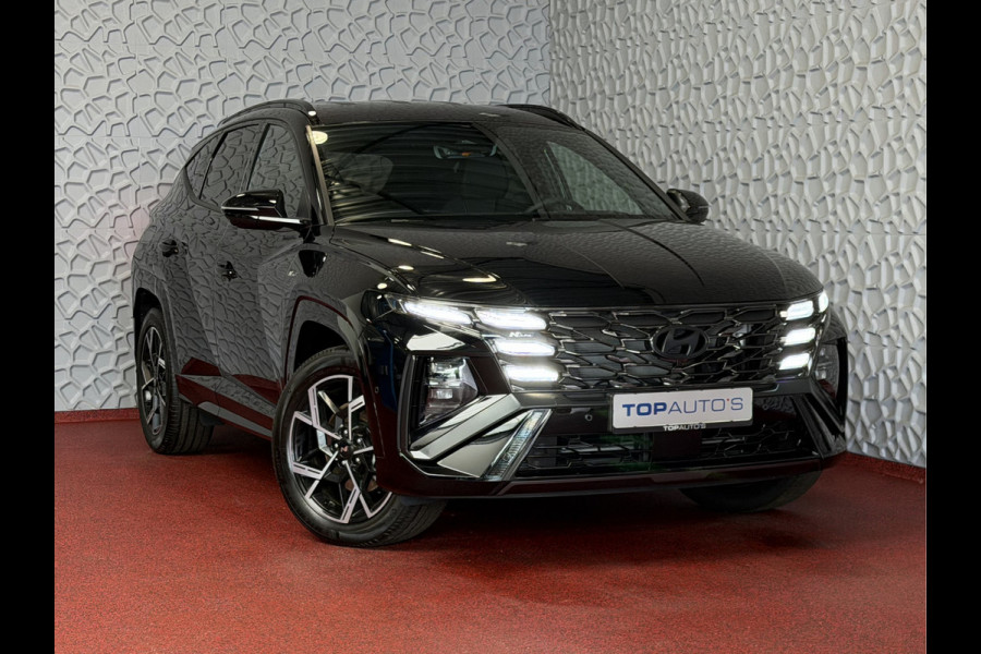 Hyundai Tucson 1.6 T-GDI PHEV LUXE N-LINE NIEUWE AUTO 360° CAMERA ELEK.KLEP ELEK.STOEL MET GEHEUGEN VERWARMD SUBWOOFER 19" LMV ZWARTE HEMEL STU PLUG IN HYBRIDE