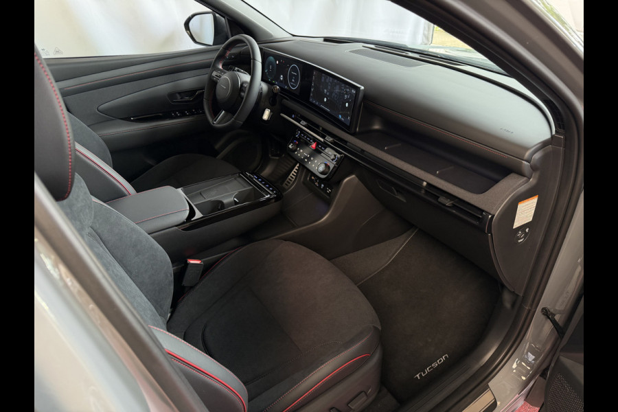 Hyundai Tucson NIEUW 1.6 T-GDI PHEV N-LINE 360°CAMERA ELEK.KLEP ELEK.STOEL MEMORY VERWARMD/GEKOELD SUBWOOFER 19" LMV ZWARTE HEMEL STUURVERW. PLUG IN HYBRIDE