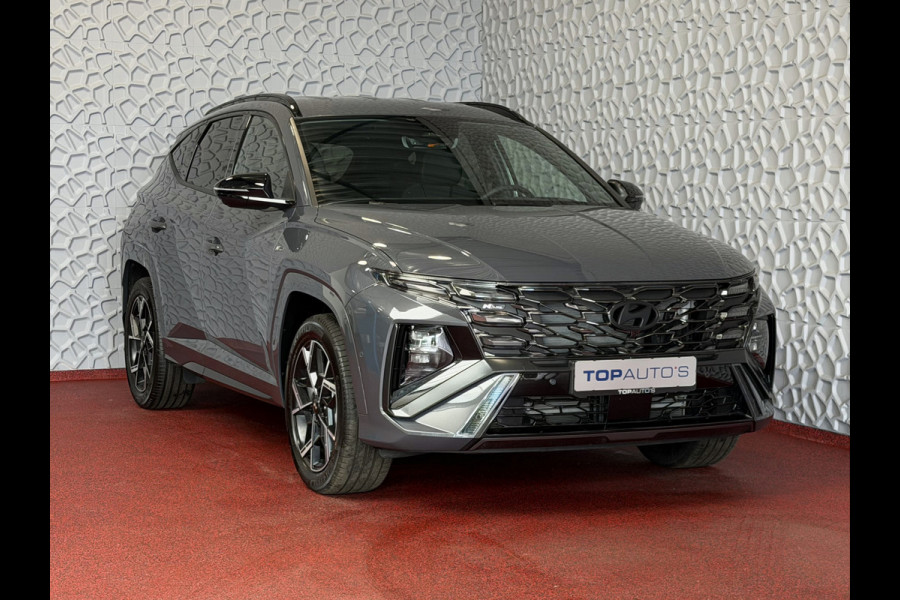 Hyundai Tucson NIEUW 1.6 T-GDI PHEV N-LINE 360°CAMERA ELEK.KLEP ELEK.STOEL MEMORY VERWARMD/GEKOELD SUBWOOFER 19" LMV ZWARTE HEMEL STUURVERW. PLUG IN HYBRIDE