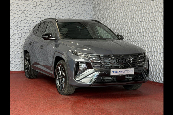 Hyundai Tucson NIEUW 1.6 T-GDI PHEV N-LINE 360°CAMERA ELEK.KLEP ELEK.STOEL MEMORY VERWARMD/GEKOELD SUBWOOFER 19" LMV ZWARTE HEMEL STUURVERW. PLUG IN HYBRIDE