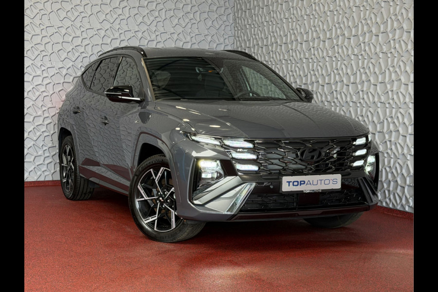 Hyundai Tucson NIEUW 1.6 T-GDI PHEV N-LINE 360°CAMERA ELEK.KLEP ELEK.STOEL MEMORY VERWARMD/GEKOELD SUBWOOFER 19" LMV ZWARTE HEMEL STUURVERW. PLUG IN HYBRIDE