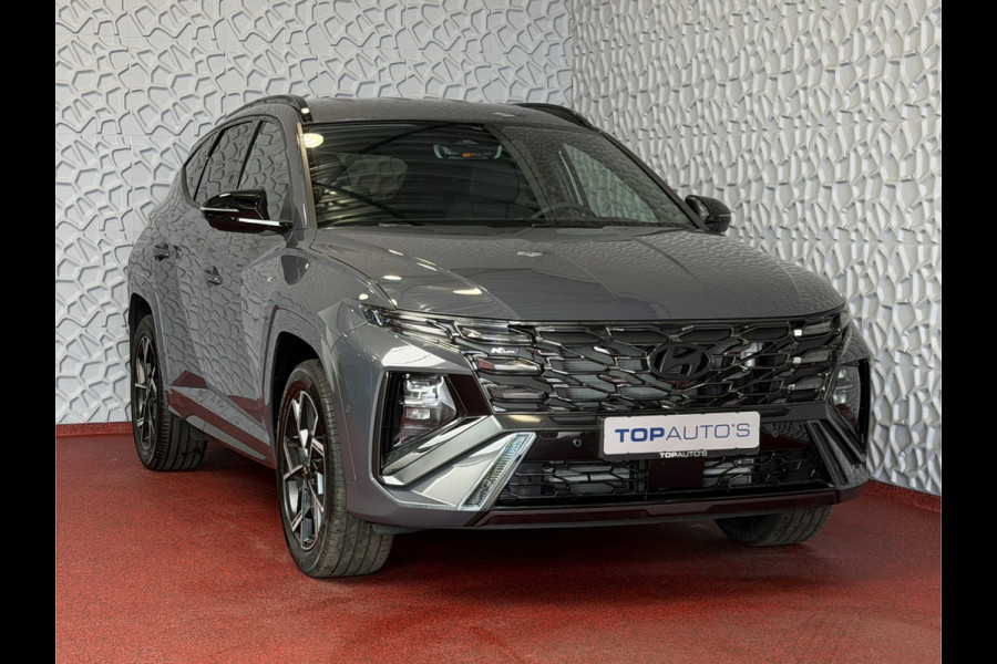 Hyundai Tucson NIEUW 1.6 T-GDI PHEV N-LINE 360°CAMERA ELEK.KLEP ELEK.STOEL MEMORY VERWARMD/GEKOELD SUBWOOFER 19" LMV ZWARTE HEMEL STUURVERW. PLUG IN HYBRIDE