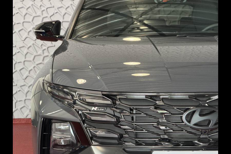 Hyundai Tucson NIEUW 1.6 T-GDI PHEV N-LINE 360°CAMERA ELEK.KLEP ELEK.STOEL MEMORY VERWARMD/GEKOELD SUBWOOFER 19" LMV ZWARTE HEMEL STUURVERW. PLUG IN HYBRIDE