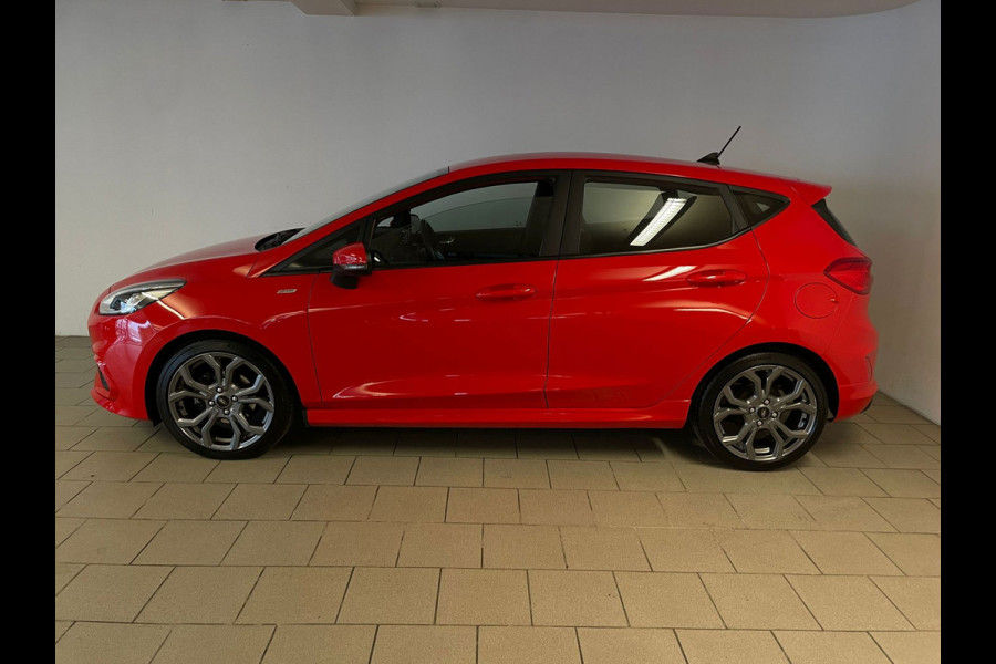 Ford Fiesta 1.0 EcoBoost ST-Line AIRCO CRUISE BLUETOOTH MULTISTUUR PARKEERSENSOREN PRIVACYGLAS VELGEN ZEER NETTE AUTO