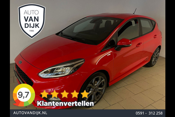 Ford Fiesta 1.0 EcoBoost ST-Line AIRCO CRUISE BLUETOOTH MULTISTUUR PARKEERSENSOREN PRIVACYGLAS VELGEN ZEER NETTE AUTO