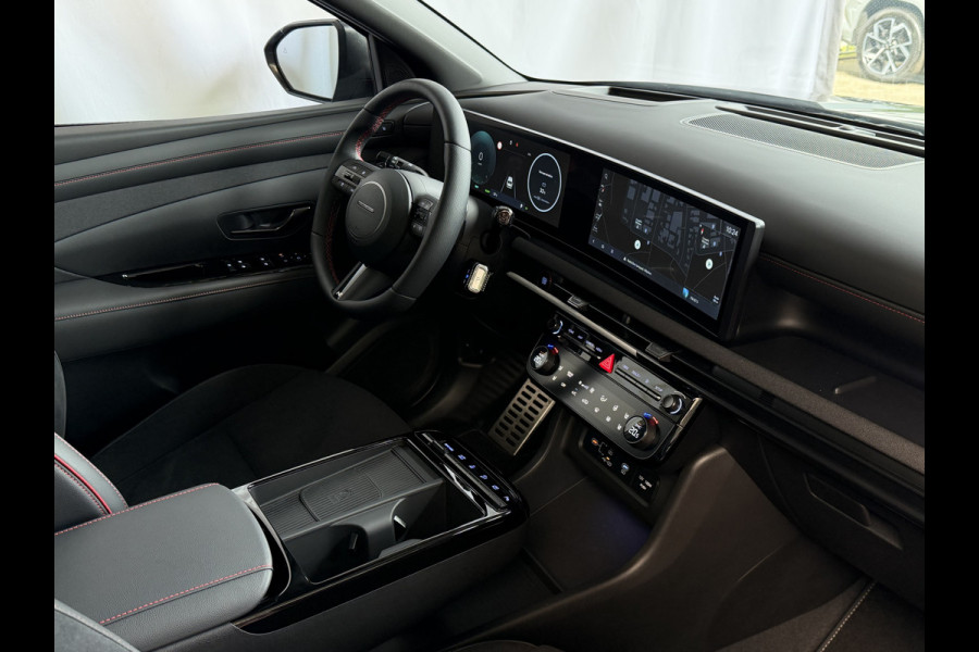 Hyundai Tucson NIEUWE AUTO 1.6 T-GDI PHEV N-LINE 360.CAMERA ELEK.KLEP ELEK.STOEL/GEHEUGEN VERWARMD/KOELING SUBWFR 19"LMV ZWARTE HEMEL STUURVERW PLUG IN HYBRIDE